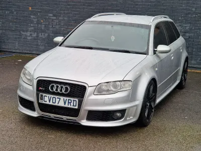 Used Audi RS4 420 HP (308 kW) 2007 Silver Estate