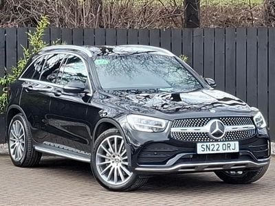 Used Mercedes GLC220 AMG Line Premium 194 HP (142 kW) 2022 Black SUV