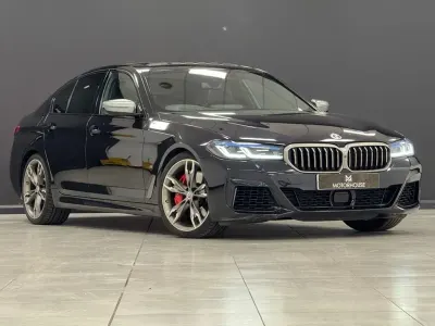 Used BMW M550 Comfort Edition 530 HP (389 kW) 2021 Black Sedan