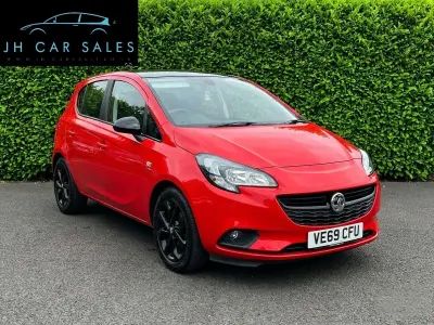 Used Vauxhall Corsa 90 HP (66 kW) 2019 Red Hatchback