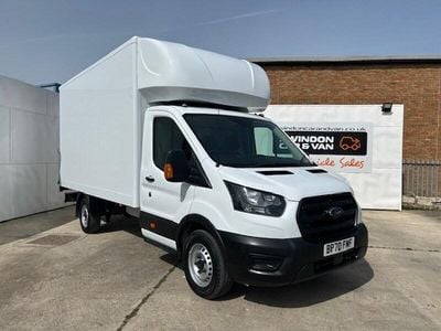 Used Ford Transit 130 HP (95 kW) 2021 White Cabriolet