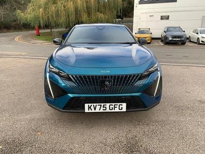 Blue New 2025 Peugeot 408 GT Hatchback | £26,995 (Super price)