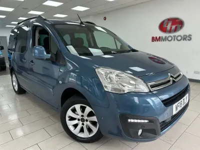 Used Citroën e-Berlingo Flair 110 HP (80 kW) 2018 Blue MPV