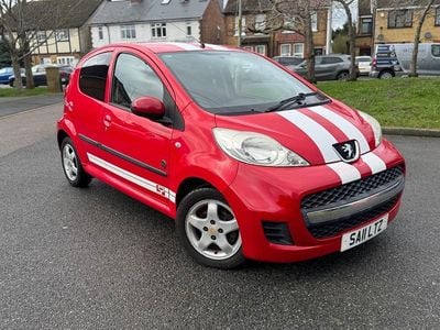Used Peugeot 107 Envy 68 HP (50 kW) 2011 Red Hatchback