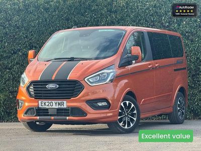 Used Ford Tourneo Zetec 130 HP (95 kW) 2020 Orange MPV