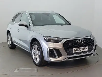 Used Audi Q5 S-Line 204 HP (150 kW) 2023 Silver SUV