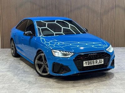 Used Audi S4 Black Edition 347 HP (255 kW) 2020 Blue Sedan