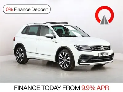 Used VW Tiguan R-line 190 HP (139 kW) 2019 White SUV
