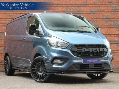 Used Ford Transit Custom Limited 130 HP (95 kW) 2020 Blue Van