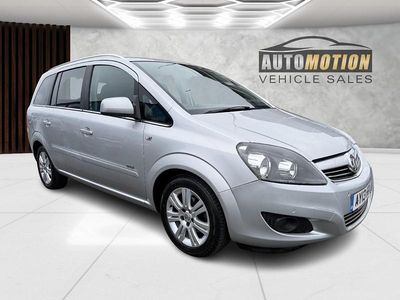 Used Vauxhall Zafira Design Edition 115 HP (84 kW) 2013 Silver MPV