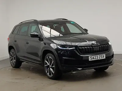Second-hand Skoda Kodiaq SportLine 150 CP (110 kW) 2023 Negru SUV