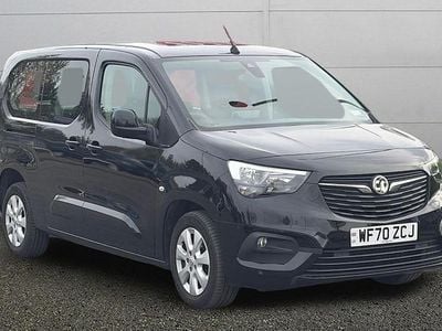 Used Vauxhall Combo S 102 HP (75 kW) 2020 Black MPV