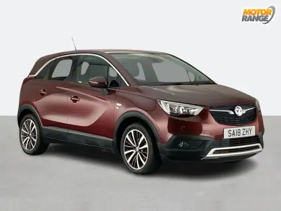 Used Vauxhall Crossland X Elite 81 HP (59 kW) 2018 Red SUV
