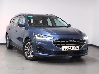 Used Ford Focus Titanium 120 HP (88 kW) 2023 Blue Estate