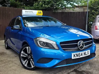 Used Mercedes A200 2014 Blue Hatchback