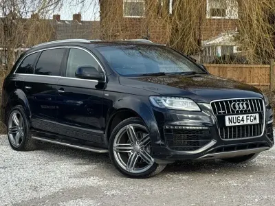 Used Audi Q7 S-Line 245 HP (180 kW) 2014 Black SUV