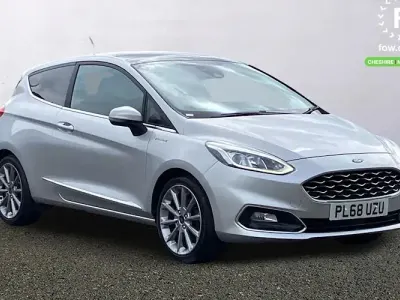 Used Ford Fiesta Vignale 124 HP (91 kW) 2018 Silver Hatchback
