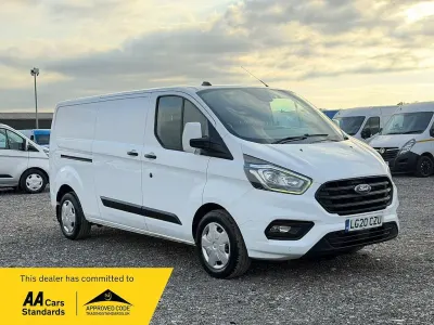 Used Ford Transit Custom Trend 130 HP (95 kW) 2020 White Van