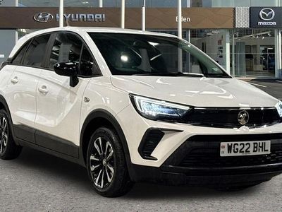 Used Vauxhall Crossland Design Edition 83 HP (61 kW) 2022 White SUV