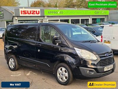 Black Used 2016 Ford Transit Custom Limited Van | £8,999 (Fair price)