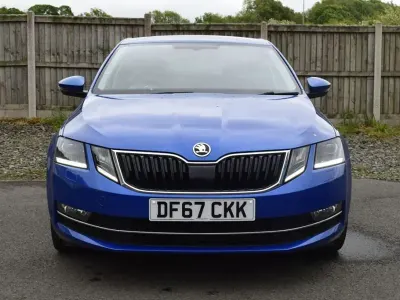 Begagnad Skoda Octavia SE L 150 HK (110 kW) 2017 Blå Halvkombi