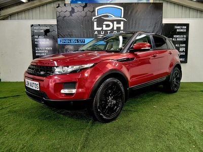 Begagnad Land Rover Range Rover evoque Pure 190 HK (139 kW) 2013 Röd SUV