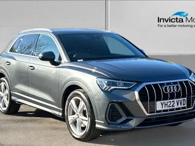 Usado Audi Q3 S-Line 150 CV (110 kW) 2022 Gris SUV
