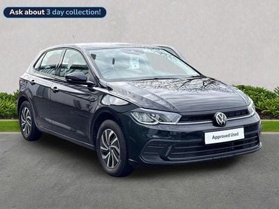 Used VW Polo Life 95 HP (69 kW) 2024 Black Hatchback