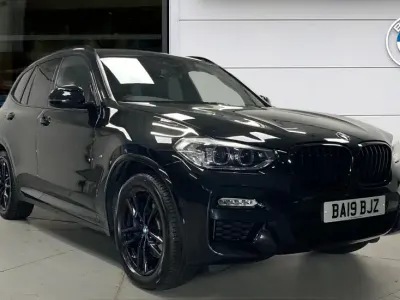 Used BMW X3 M Sport 261 HP (191 kW) 2019 Black SUV