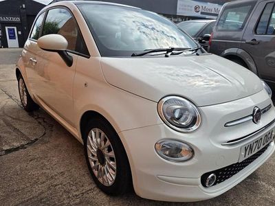 Used Fiat 500 Lounge 70 HP (51 kW) 2020 White Hatchback