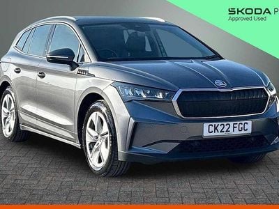 Used Skoda Enyaq iV Suite 97 kW (132 HP) 2022 Graphite grey metallic SUV