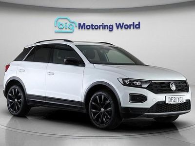 Used VW T-Roc Black Edition 150 HP (110 kW) 2021 White SUV