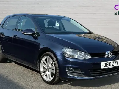 Used VW Golf VII GT 150 HP (110 kW) 2016 Blue