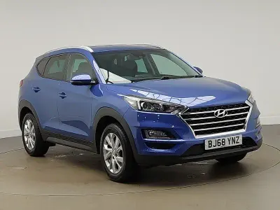 Begagnad Hyundai Tucson SE 132 HK (97 kW) 2018 Blå SUV