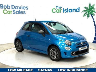 Used Fiat 500 S 69 HP (50 kW) 2016 Blue Hatchback