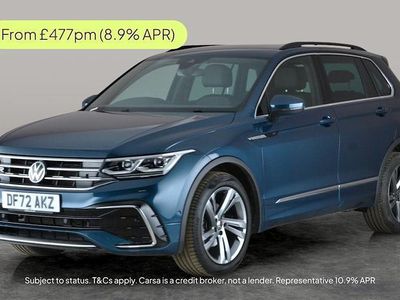 Blue Used 2022 VW Tiguan R-line Edition SUV | £27,402 (A bit pricey)