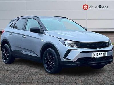 Used Vauxhall Grandland X GS Line 130 HP (95 kW) 2022 Grey SUV
