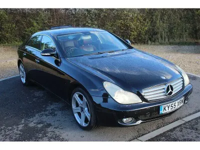 Used Mercedes CLS500 2005 Black Coupe