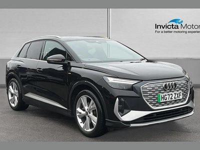 Used Audi Q4 e-tron S-Line 125 kW (170 HP) 2023 Black SUV