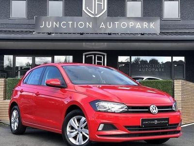 Used VW Polo SE 95 HP (69 kW) 2018 Red Hatchback