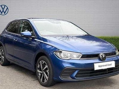 Used VW Polo Match 95 HP (69 kW) 2024 Reef blue metallic Hatchback