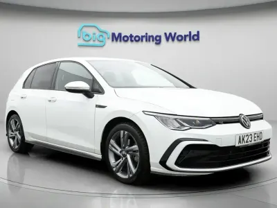 Used VW Golf VIII R-line 150 HP (110 kW) 2023 White Hatchback