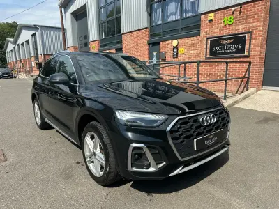 Used Audi Q5 S-Line 2021 Black SUV