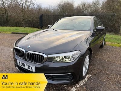 Grey Used 2018 BMW 520 Comfort Edition Sedan | £14,495 (Fair price)