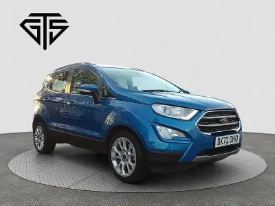Used Ford Ecosport Titanium 125 HP (91 kW) 2022 Blue SUV