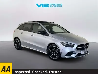 Used Mercedes B250e AMG line 218 HP (160 kW) 2022 Silver Hatchback