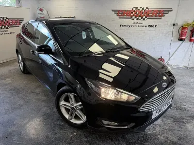 Used Ford Focus Titanium 125 HP (91 kW) 2017 Black Hatchback