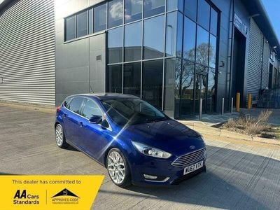 Used Ford Focus Titanium X 120 HP (88 kW) 2018 Blue Hatchback