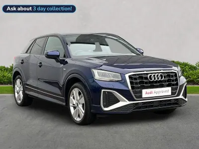 Used Audi Q2 S-Line 147 HP (108 kW) 2023 Blue SUV