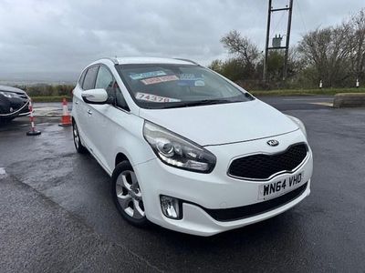 Used Kia Carens 134 HP (98 kW) 2014 White MPV